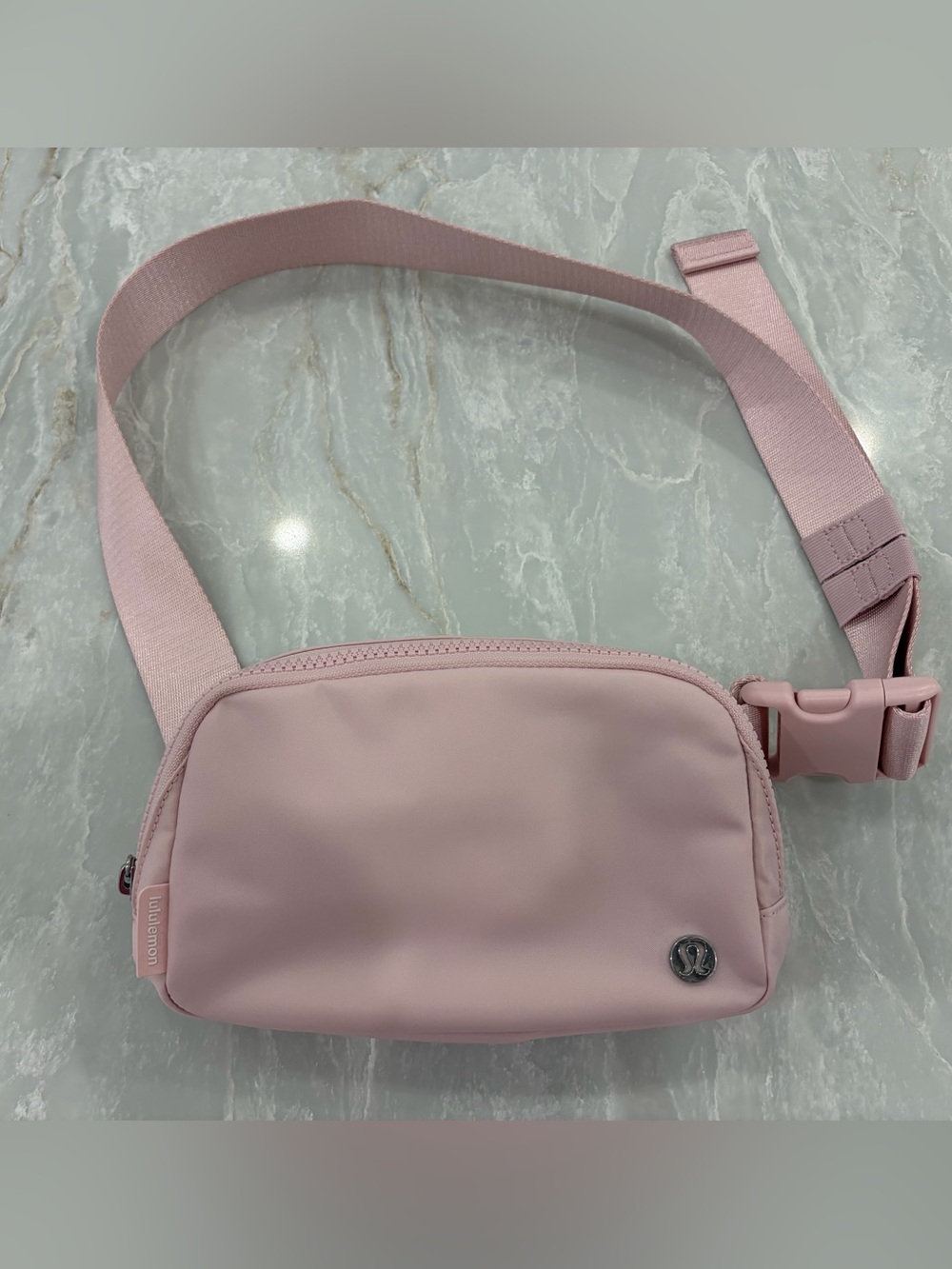 New no tags lululemon athletica Light Pink Crossbody Pouch